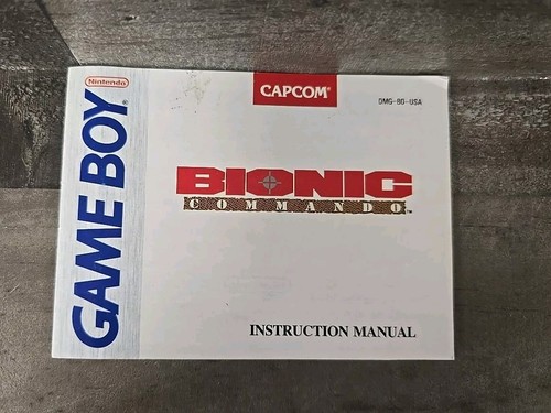Bionic Commando Nintendo Gameboy GB CIB completo di scatola - Foto 7 di 19