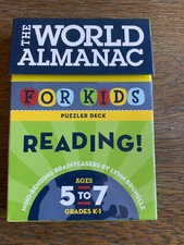 The World Almanac for Kids Puzzler Deck: Reading 5 To 7 K-1