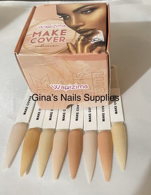 Wapizima Acrylic MAKE COVER contains: 8 jars of Acrylic Power 7 grams Each