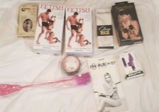 Sleep Mask, Vanilla Bondage kit, Sportsheets Sex and Mischief, Fingerific