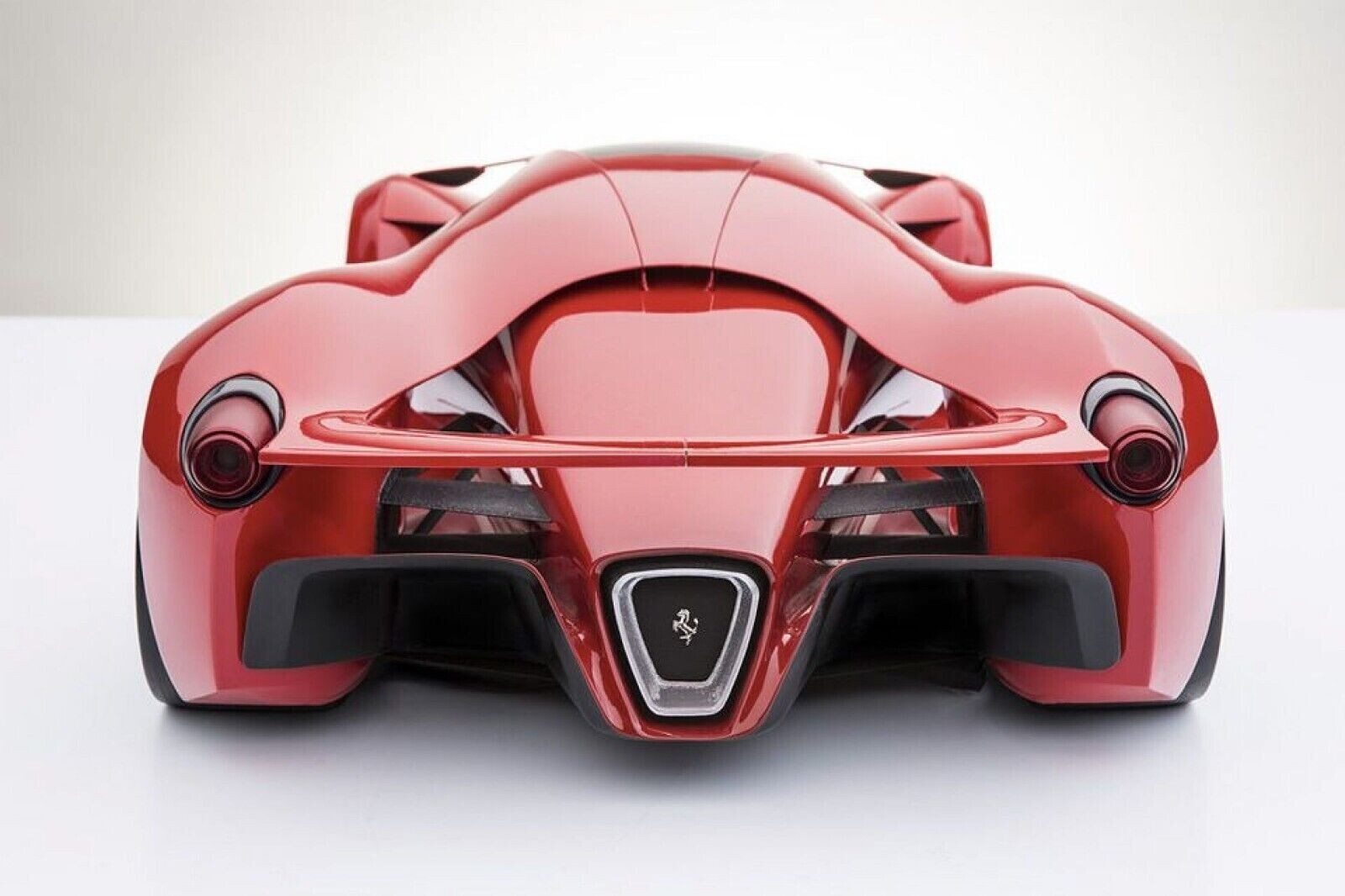 FERRARI Race Car Racing Hypercar Concept Red Custom Built LARGE 1:12SCALE MODEL