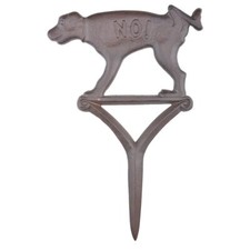 HB15 Dog Sign Peeing No Brown