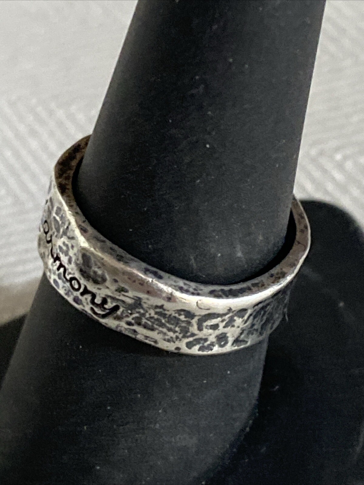 Carolyn Pollack Beautiful Solid Hammered Sterling… - image 3