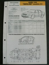 Revue technique Audi 100