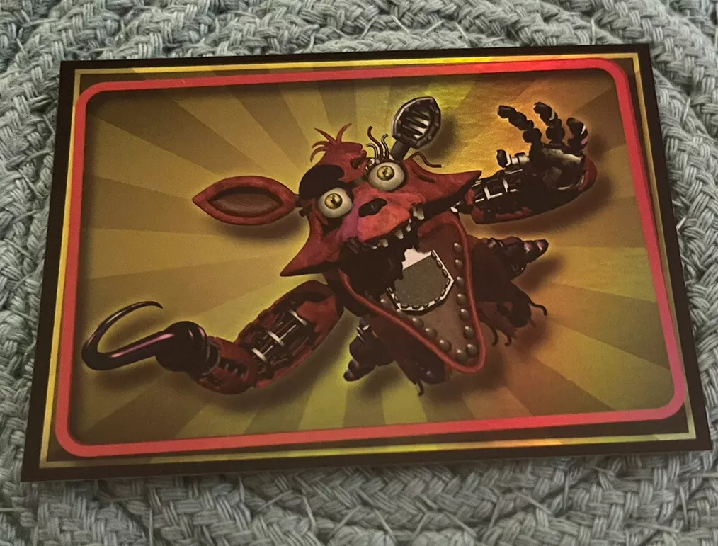 112 WITHERED FOXY JUMP SCARE HOLO FOIL SP 2016 FNAF Five Nights at Freddy's  card