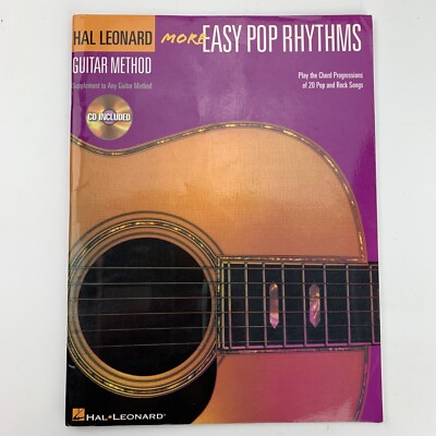 Guitar Method More Easy Pop Rhythms Book 1 Hal Leonard Sheet Music