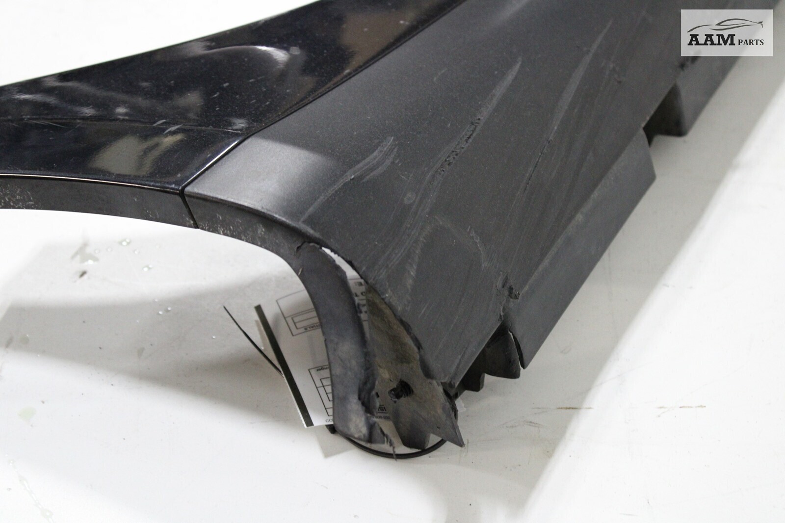 2014-2021 MASERATI GHIBLI RIGHT ROCKER SKIRT PANEL MOLDING NERO RIBELLE MICA OEM