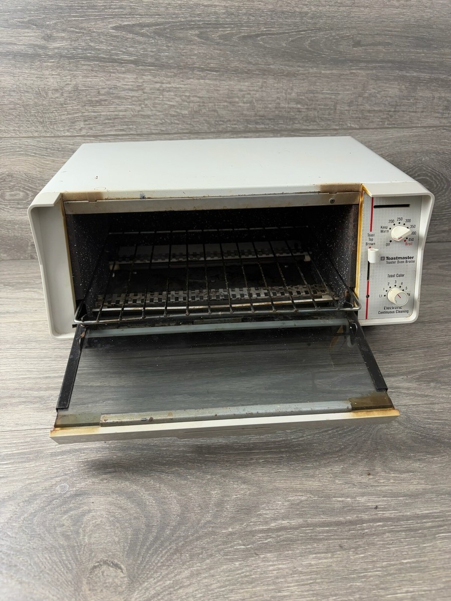 Vintage TOASTMASTER Toaster Oven White Model 339A 339 Tested