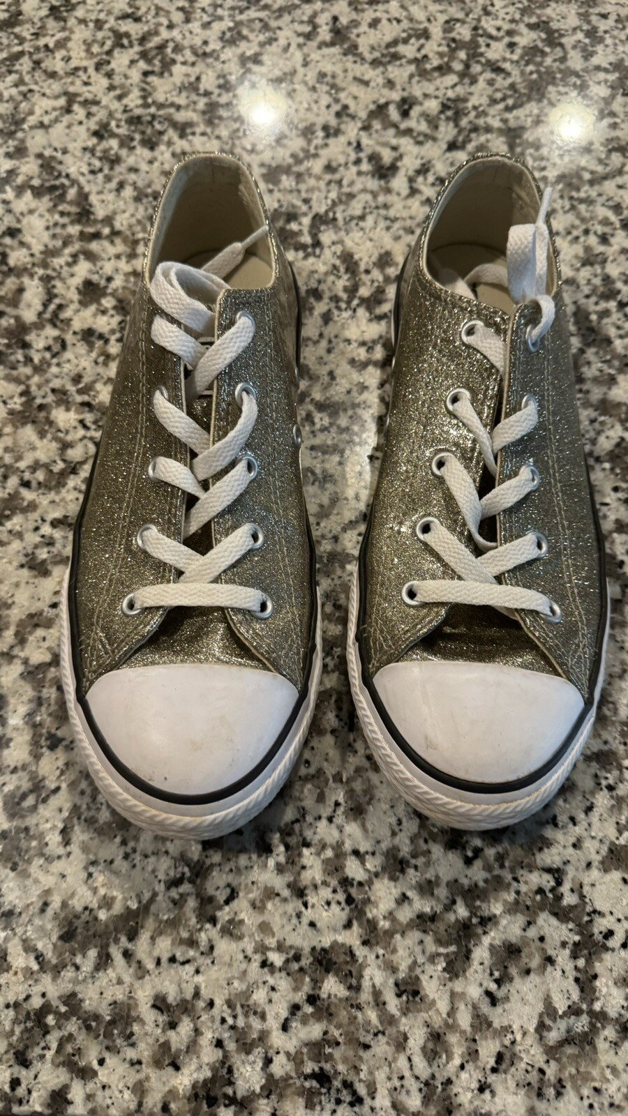 Gold Glitter Size 4 Junior