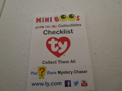 ty Mini Boos Hand Painted Collectibles