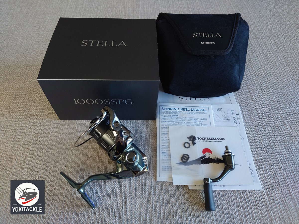 Shimano 22 Stella 1000SSPG Spinning Reel-Watch our Product Video