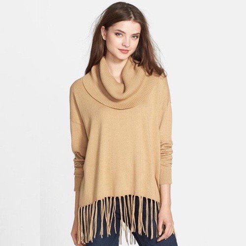 Michael Kors NWOT Fringe Hem Sweater 