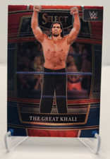 2022 Panini Select WWE Concourse Red and Blue #29 The Great Khali wrestling Card