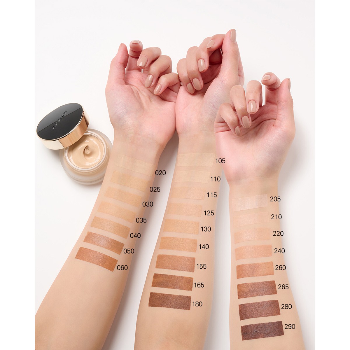 SUQQU The Foundation 24 Shades 30g Cream Face Makeup Natural Glow