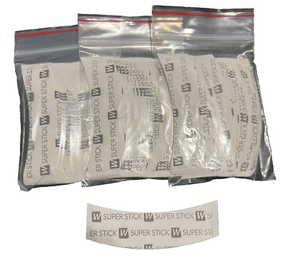 WALKER TAPE Super Stick Tape-108 Strips ''C'' Contour Support Tape - 3 Packs -NEW.