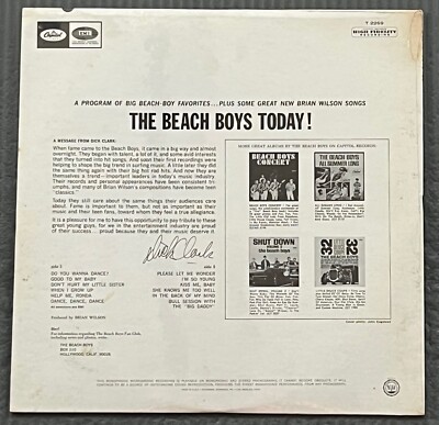 THE BEACH BOYS TODAY! LP USオリジナルシュリンク