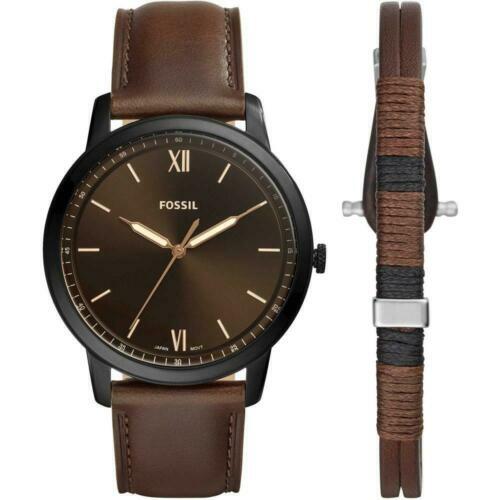Fossil ES3067 Sydney Brown Dial Ion Plated Stainless Women display picture 2