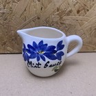 Vintage Toni Raymond Studio Pottery Hand Painted Mint Sauce Jug Sunday Lunch 7cm
