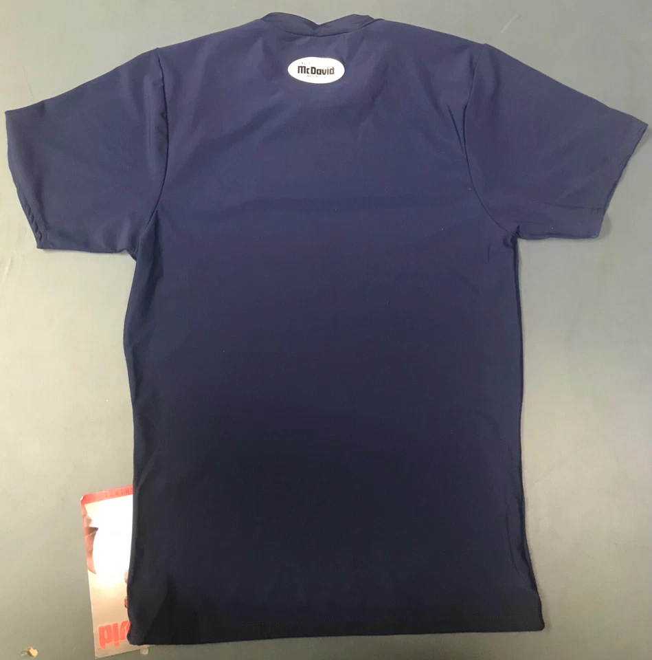 New McDavid Premium Shortsleeve Compression Shirt, Model 883, Adult XXL, Navy - Image 2 of 3