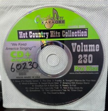 600230 COUNTRY   CHARTBUSTER  KARAOKE CDGS LOT OH