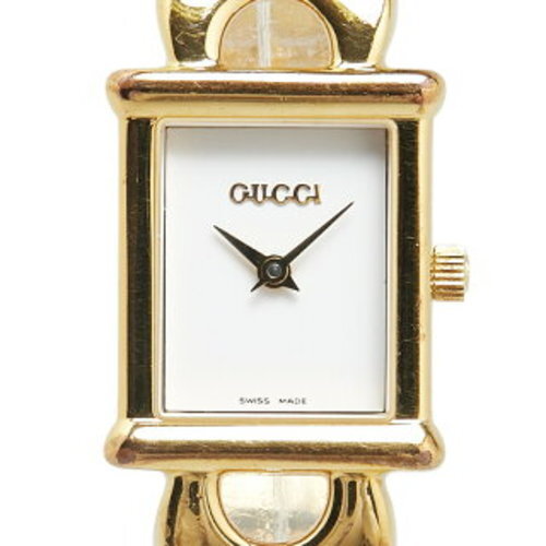 Gucci ゴールド ブレスレットウォッチ 1800 L Gucci ゴールド ブレスレットウォッチ 1800 L - 時計高価