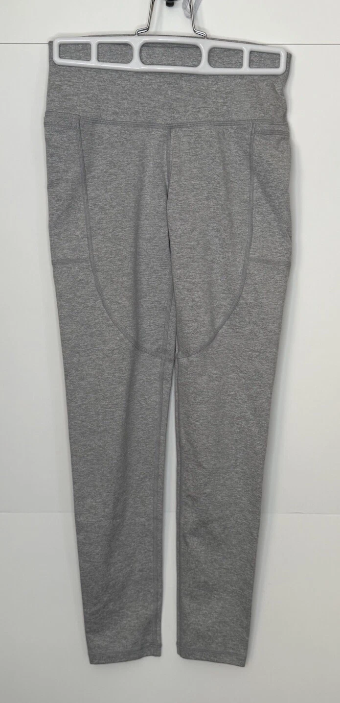 vuori pace high rise athletic yoga pocket heathered leggings