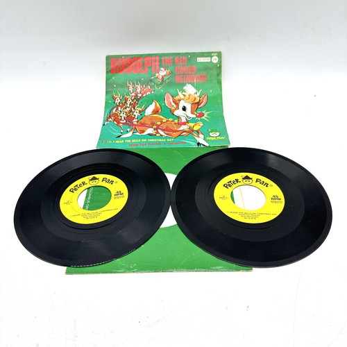 Lot of 9 Peter Pan 45 RPM: Wizard Of Oz, Snow White, Hansel & Gretel, Rudolph - Picture 6 of 18