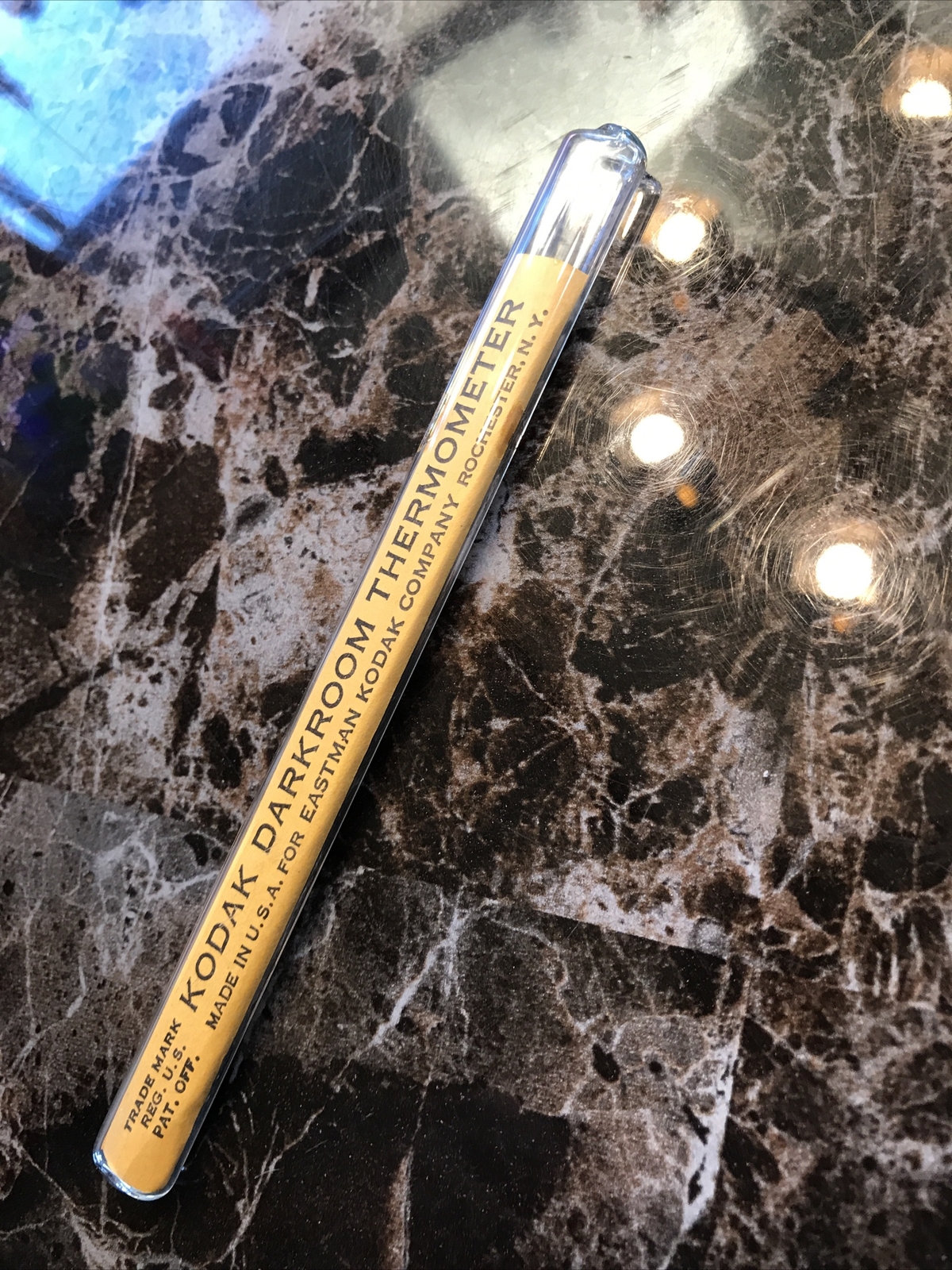 Vintage Eastman Kodak Dark Room Thermometer eBay