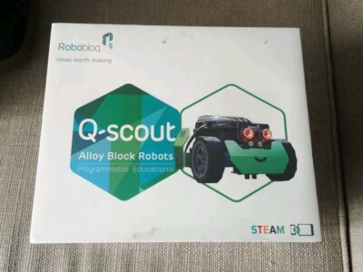 Robobloq Q Scout Programmierroboter MINT Kinder 8-12 pädagogisches Spielzeug Spielen
