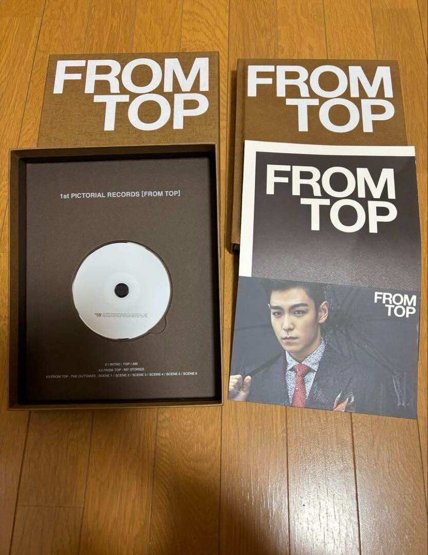 FROM TOP BIGBANG 日本1st PICTORIAL RECORDS BIGBANG T.O.P 1st PICTORIAL RECORDS FROM TOP First limited