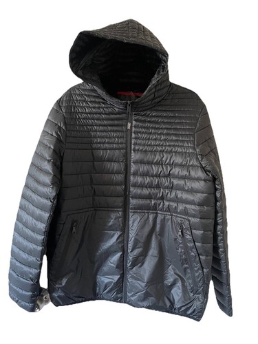 PAJAR ERIKSSON MEN'S LIGHTWEIGHT PACKABLE PUFFER COAT JACKET BLACK MEDIUM - Picture 4 of 14
