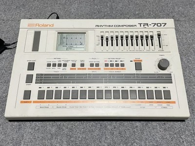 Roland TR-707 RHYTHM COMPOSER Vintage Drum Machine | eBay