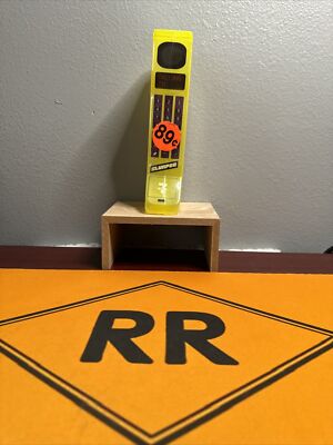 Neon Yellow Slurpee 7 Eleven Slurp Cell Phone  Shaped Cup 80's Retro Pop Culture