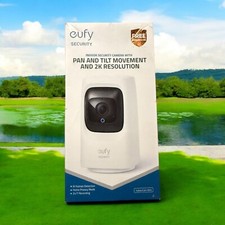 eufy Security by Anker- Solo Indoor Mini Cam 2K Wired Surveillance Camera. New