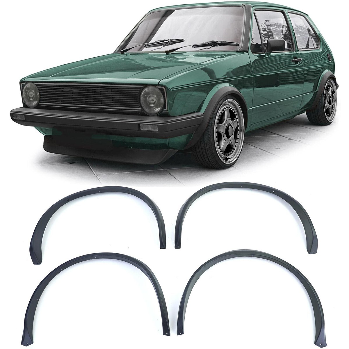 Fender Flare Width Version For VW GOLF 1 74-83 | eBay