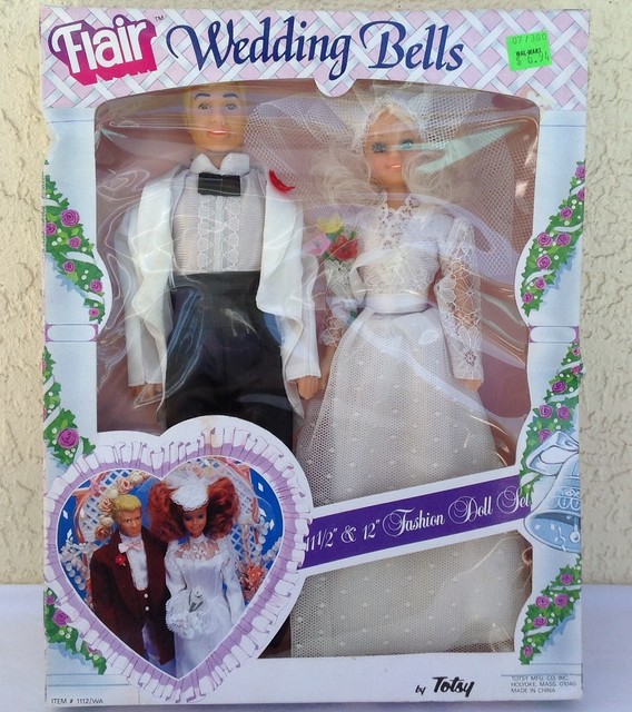 bride groom doll set