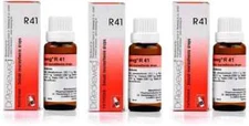 Pack 3 x Dr Reckeweg R41 Drops 22ml Homeopathic Medicine Remedies FS