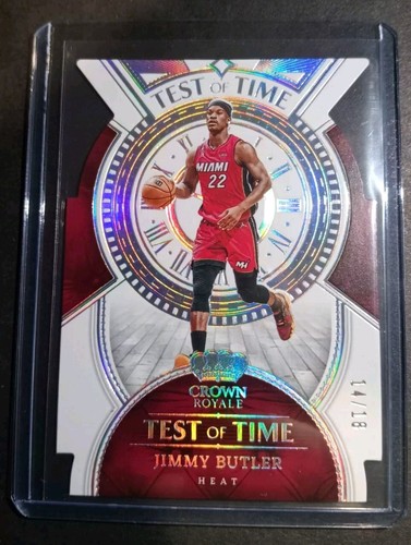 2022-23 Panini Crown Royale Jimmy Butler /18 Test of Time - Miami Heat