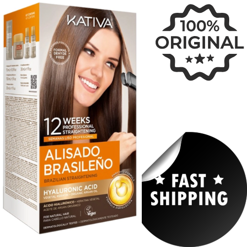 KATIVA ALISADO BRASILEÑO – Keratin Arganöl Glättungsset