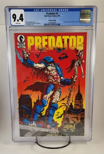 Predator #1 CGC 9.4 1989 1st app. Predator in comics - 2nd Printing~!