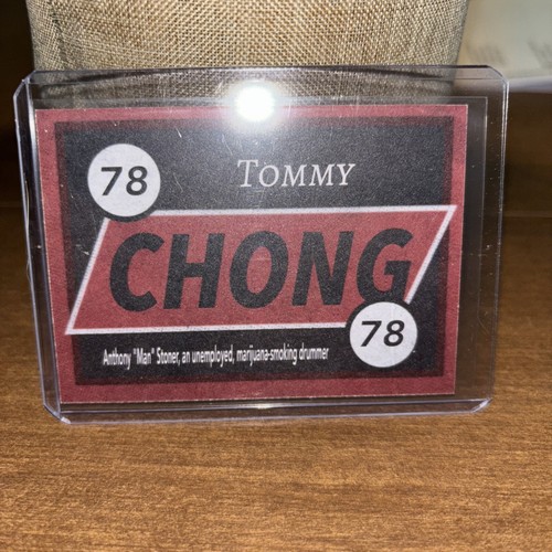 TOMMY CHONG Autographed CHEECH & CHONG Custom Card UP IN SMOKE - Picture 2 of 3