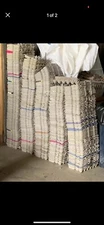 Lot of 100 Empty Used Egg Cartons, 12 count, pulp paper & foam Clean