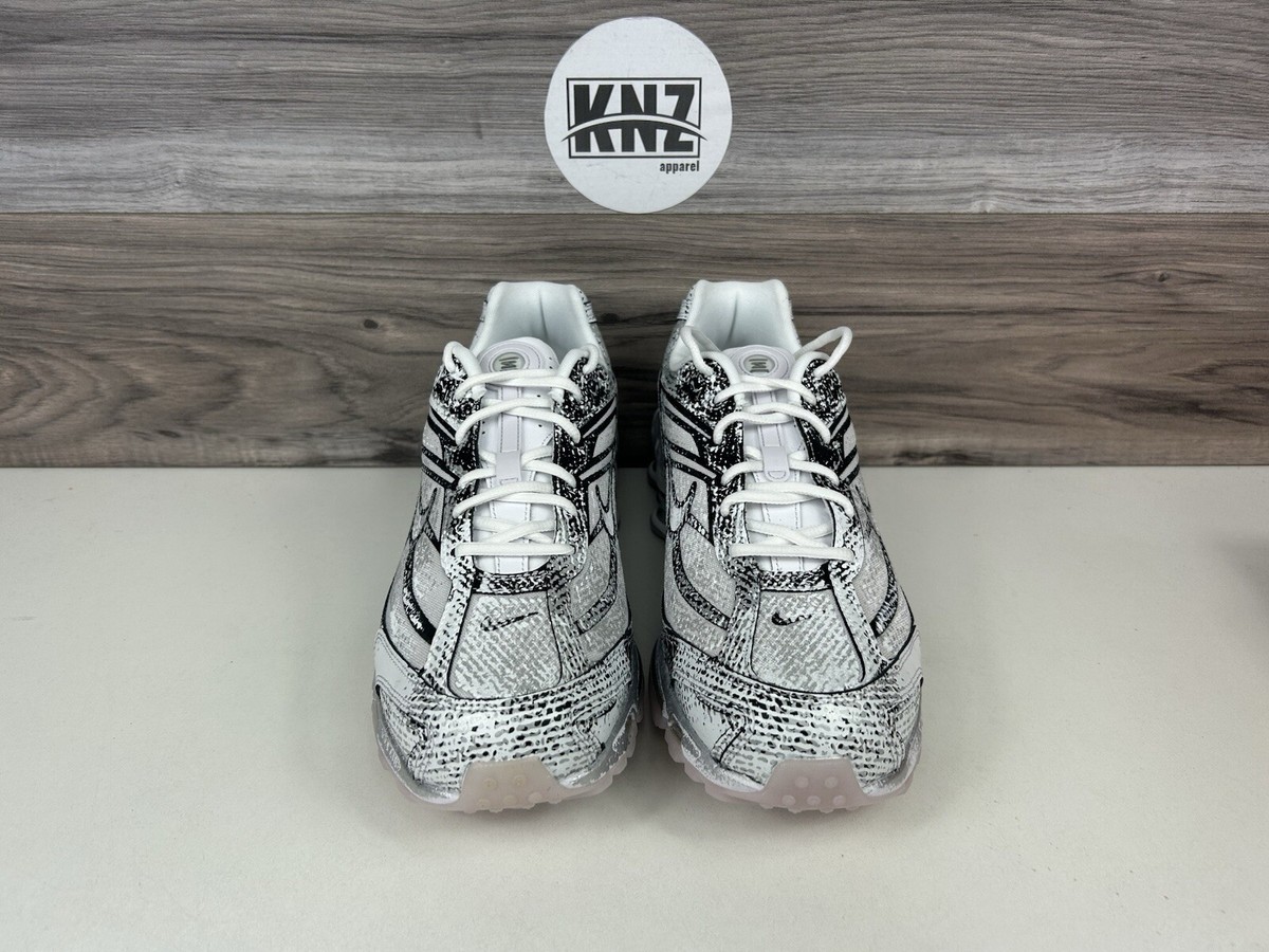 Nike Shox Ride 2 White Metallic Black Sneakers IB8174 100 NEW
