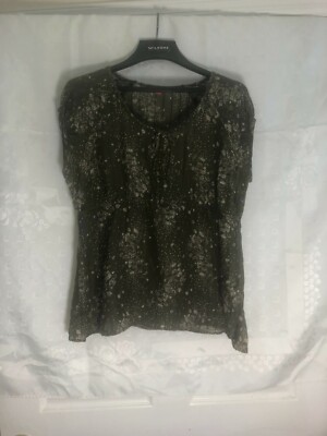 s.oliver women short sleeve shirt top blouse, 045W0T04
