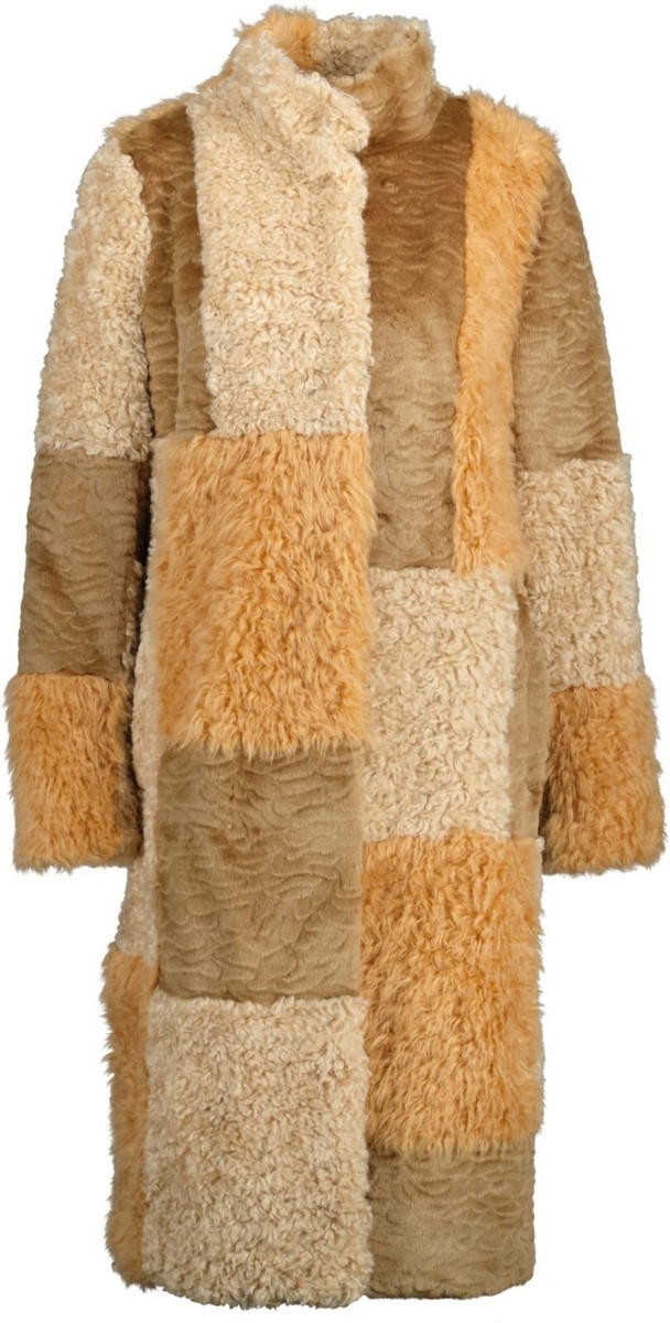 Sheepskin Coat Marc Cain Mantel Wolle Marc Cain Women's Coat Faux
