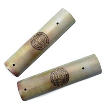 2 x Heat Resistant Solid Aluminum Picatinny Rail Cover 6" Long- Aztec