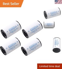 Durable Lightweight C Size Adapters - Convert AA Batteries to C Cells