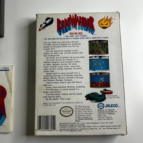 RoboWarrior (Nintendo NES, 1988 PAL A) Jaleco Puzzle Manual Included CIB