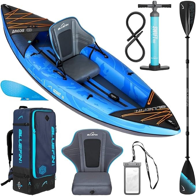 W/ Pump, Phone Case, Backpack - Blue
