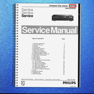 PHILIPS CD 750 Compact Disc Player Service Manual, WIRE-LOCK BIND - TOUGH JACKET